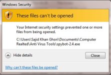 Spybot 2.4 Installation Error.jpg